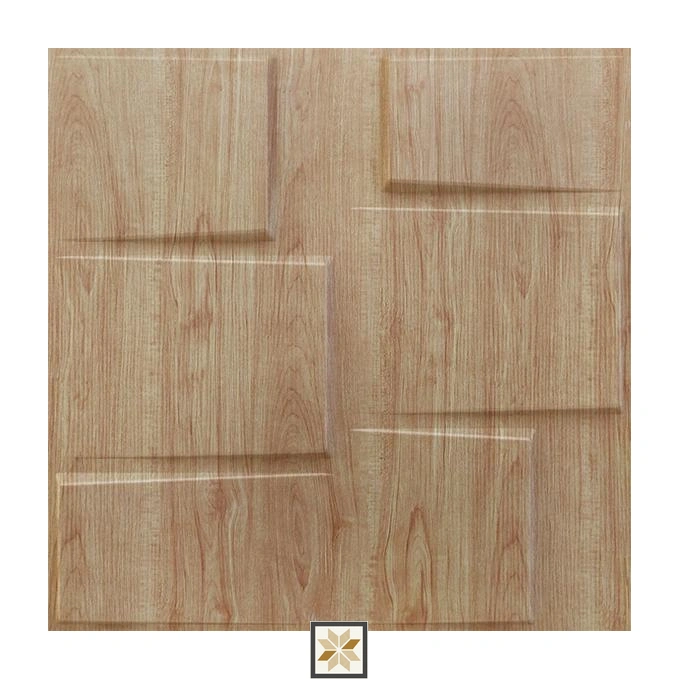 Modern Wood Look Beige Stream Wall Panel (1.6x1.6 ft | 15 mm)