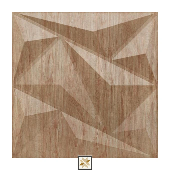 Modern Wood Look Beige Alps Wall Panel (1.6x1.6 ft | 15 mm)