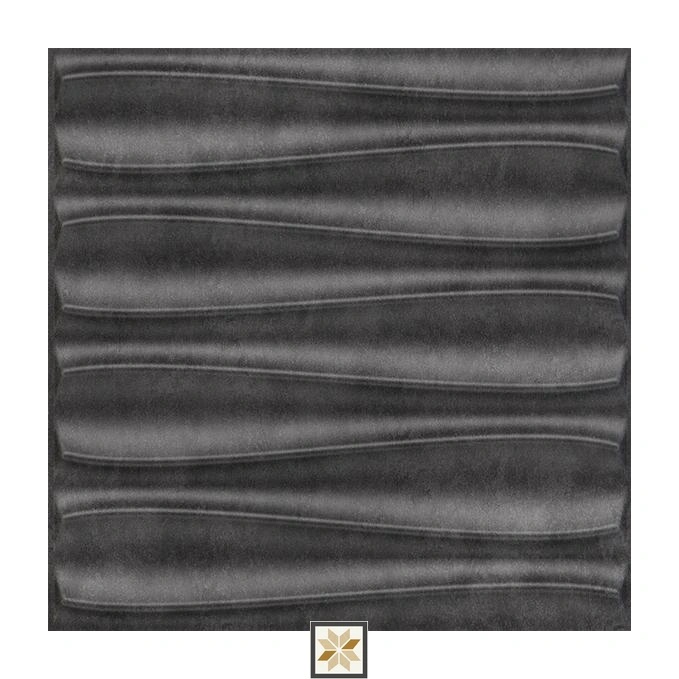 Modern Patterned Look Grey Dune Wall Panel (1.6x1.6 ft | 15 mm)