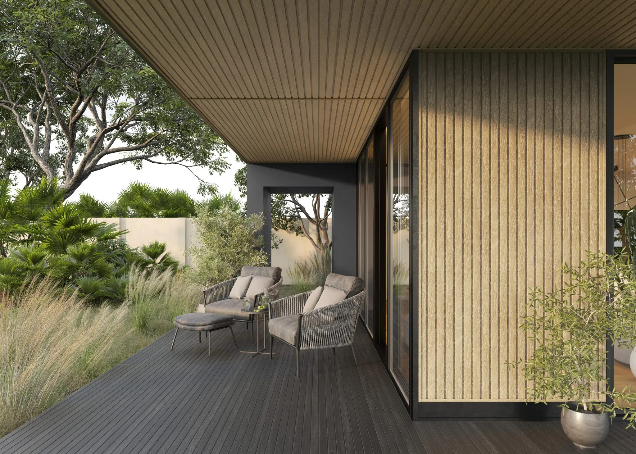 Fronto Slat Oak Panel