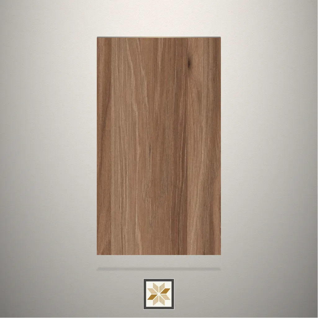 High Gloss Wooden Brown Laminate (8x4 feet,1 mm): LM-10045
