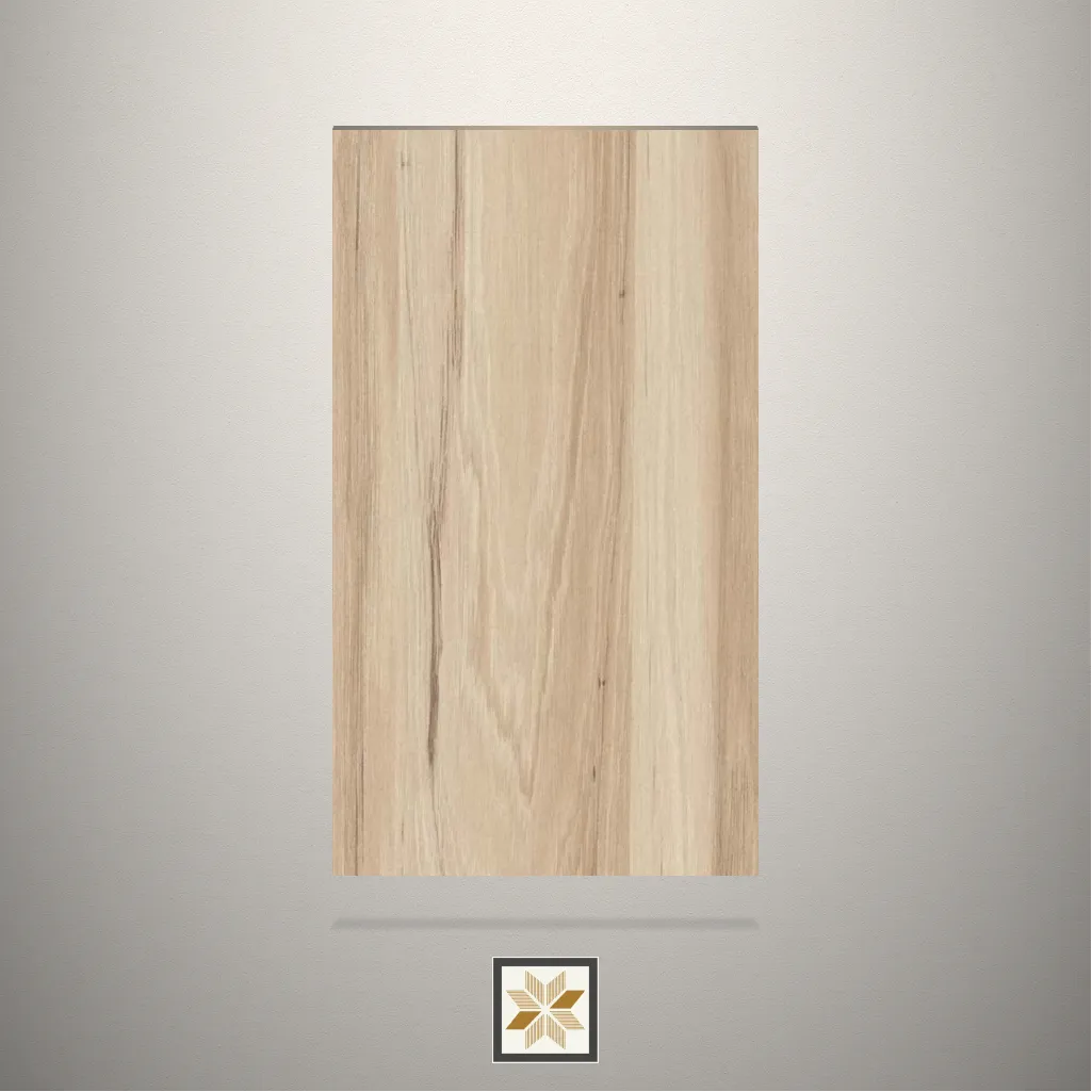 High Gloss Wooden Brown Laminate (8x4 feet,1 mm): LM-10123