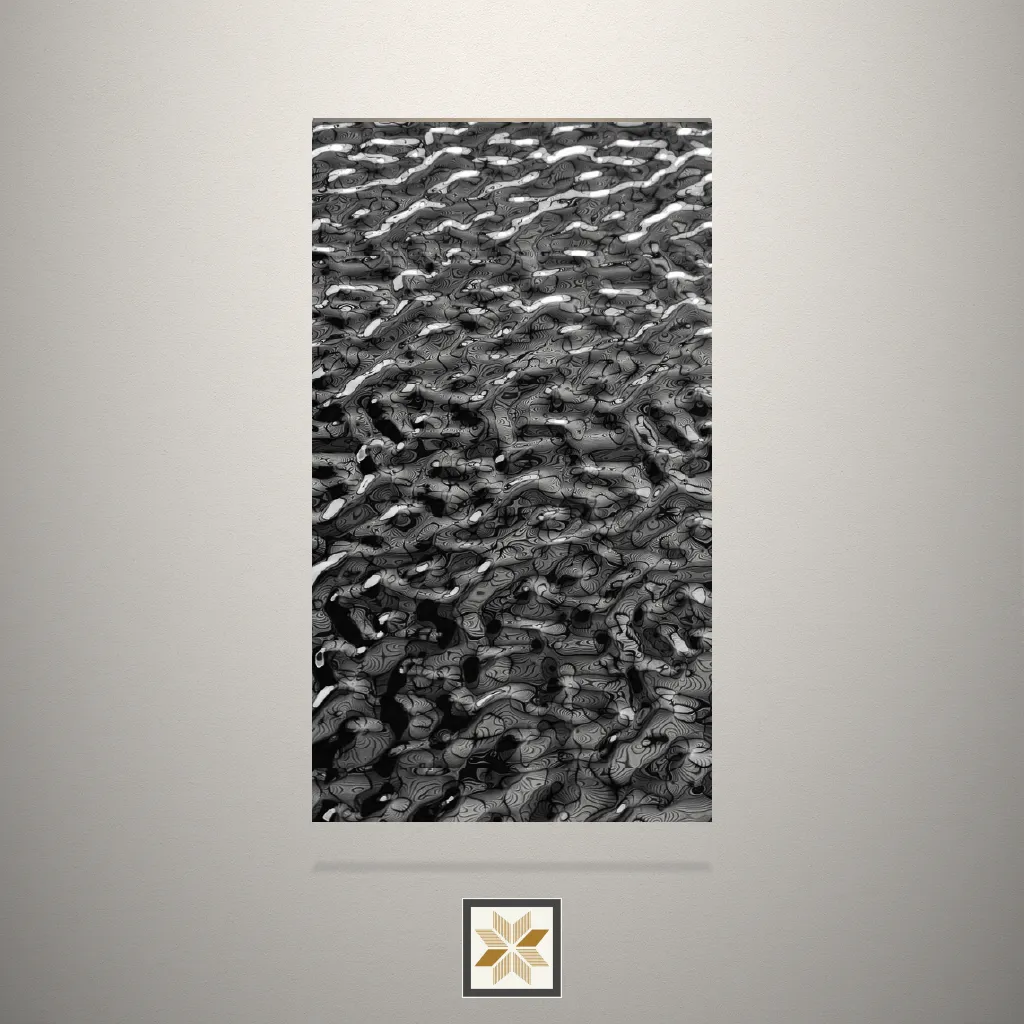 Metal Black Laminate (8x4 feet,0.7 mm): LM-10636