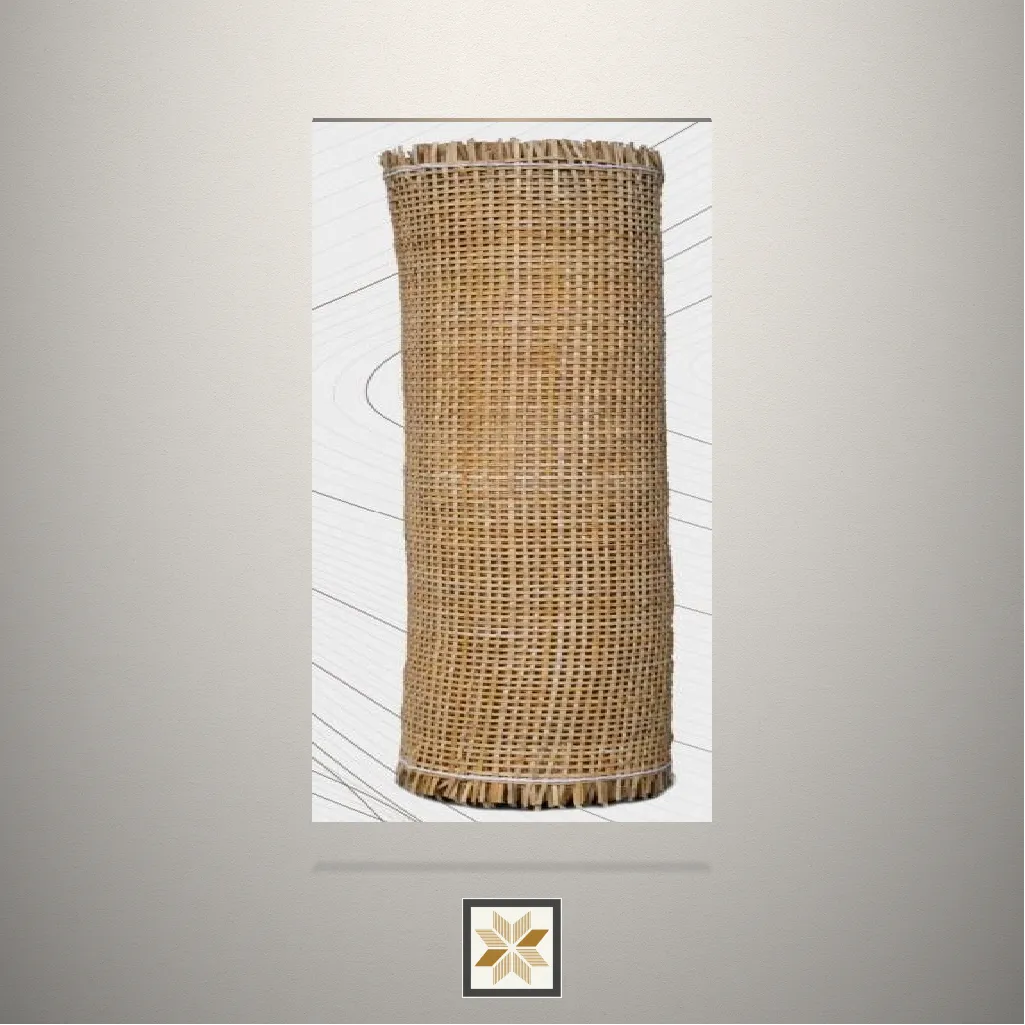 Natural Mix Cane Rattan Brown Laminate (25x2 feet,1 mm): LM-10734