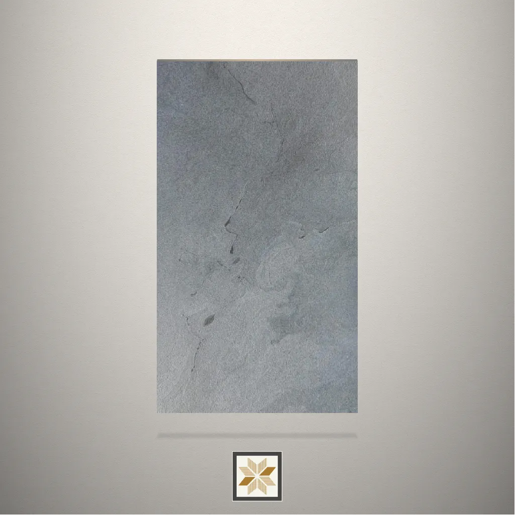 Textured Stone Grey Laminate (8x4 feet,1 mm): LM-10840