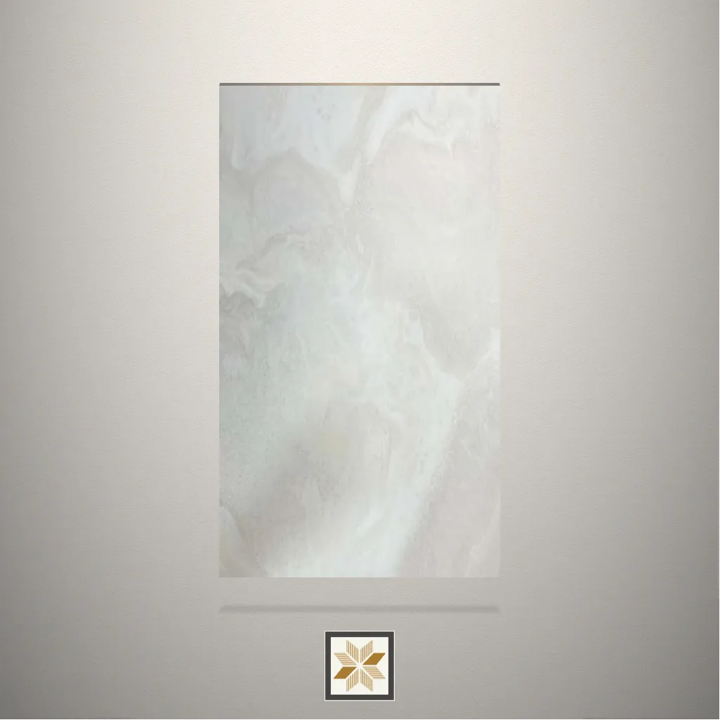Textured Marble White Laminate (8x4 feet,1 mm): LM-10880