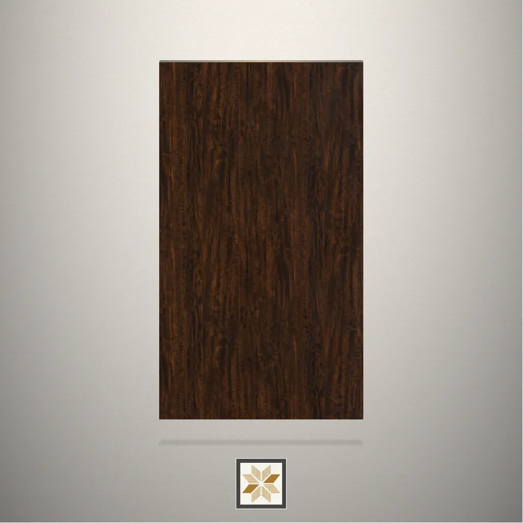 Textured Fresco Dark Wooden Brown Laminate (8x4 feet,1 mm): LM-10906