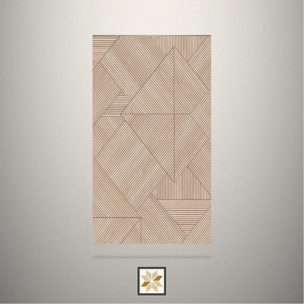 High Gloss Pattern Brown Laminate (8x4 feet,1.25 mm): LM-10923