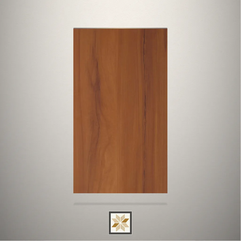 Matt Cinnamon Wooden Brown Laminate (8x4 feet,1 mm): LM-10945
