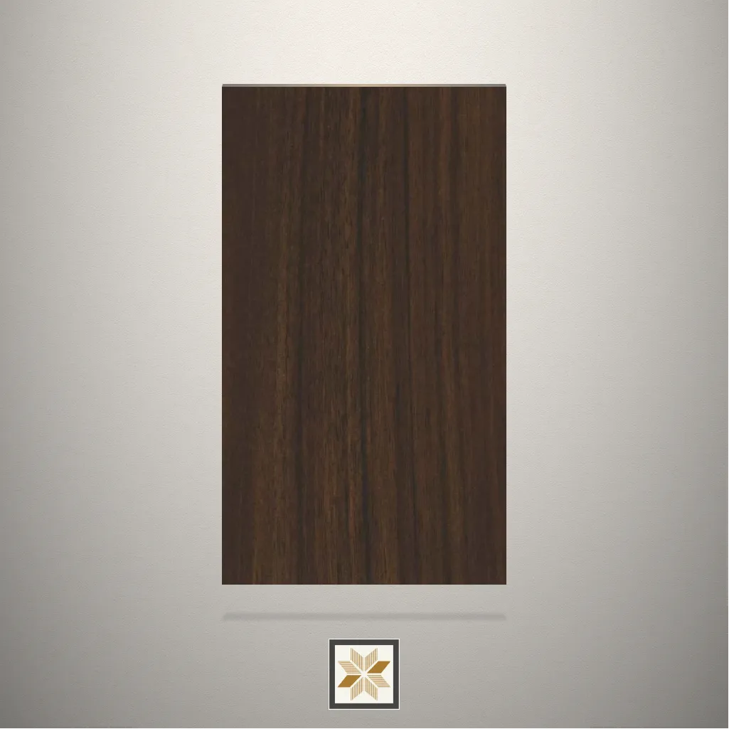High Gloss Amber Wood Wooden Brown Laminate (8x4 feet,1 mm): LM-11000