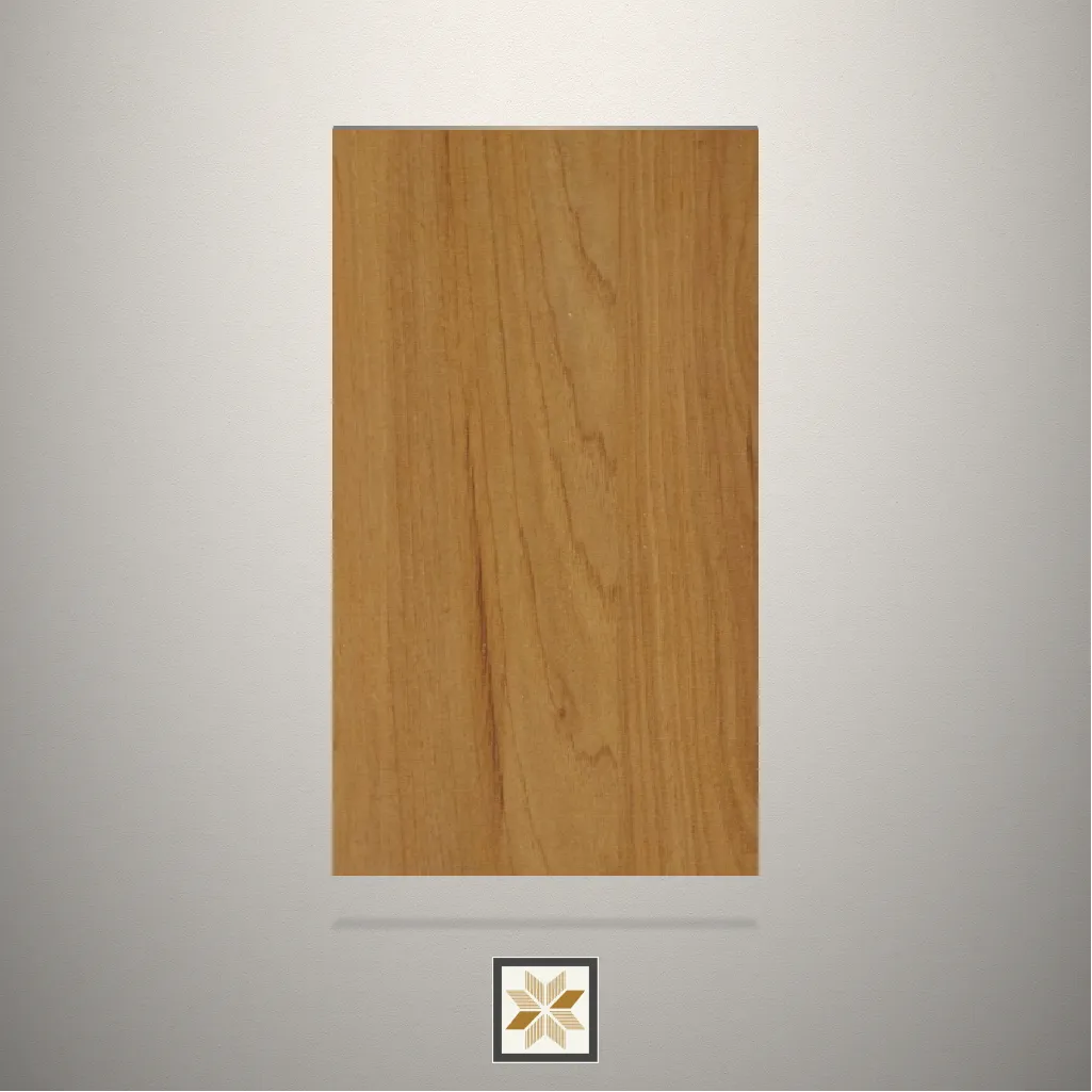 Textured Balsar Yellow Wooden Brown Laminate (8x4 feet,1 mm): LM-11005