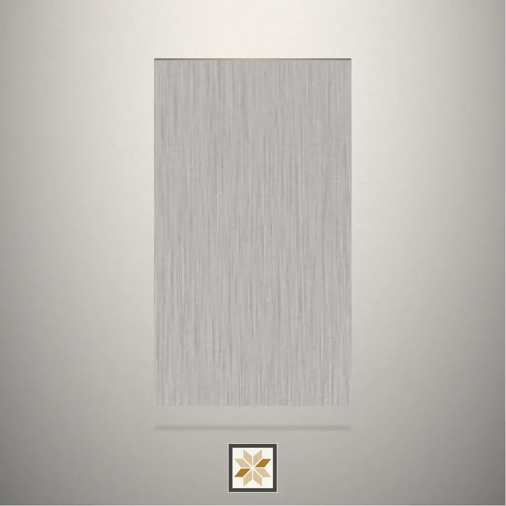 Textured Silver Wooden Grey Laminate (8x4 feet,1 mm): LM-11011