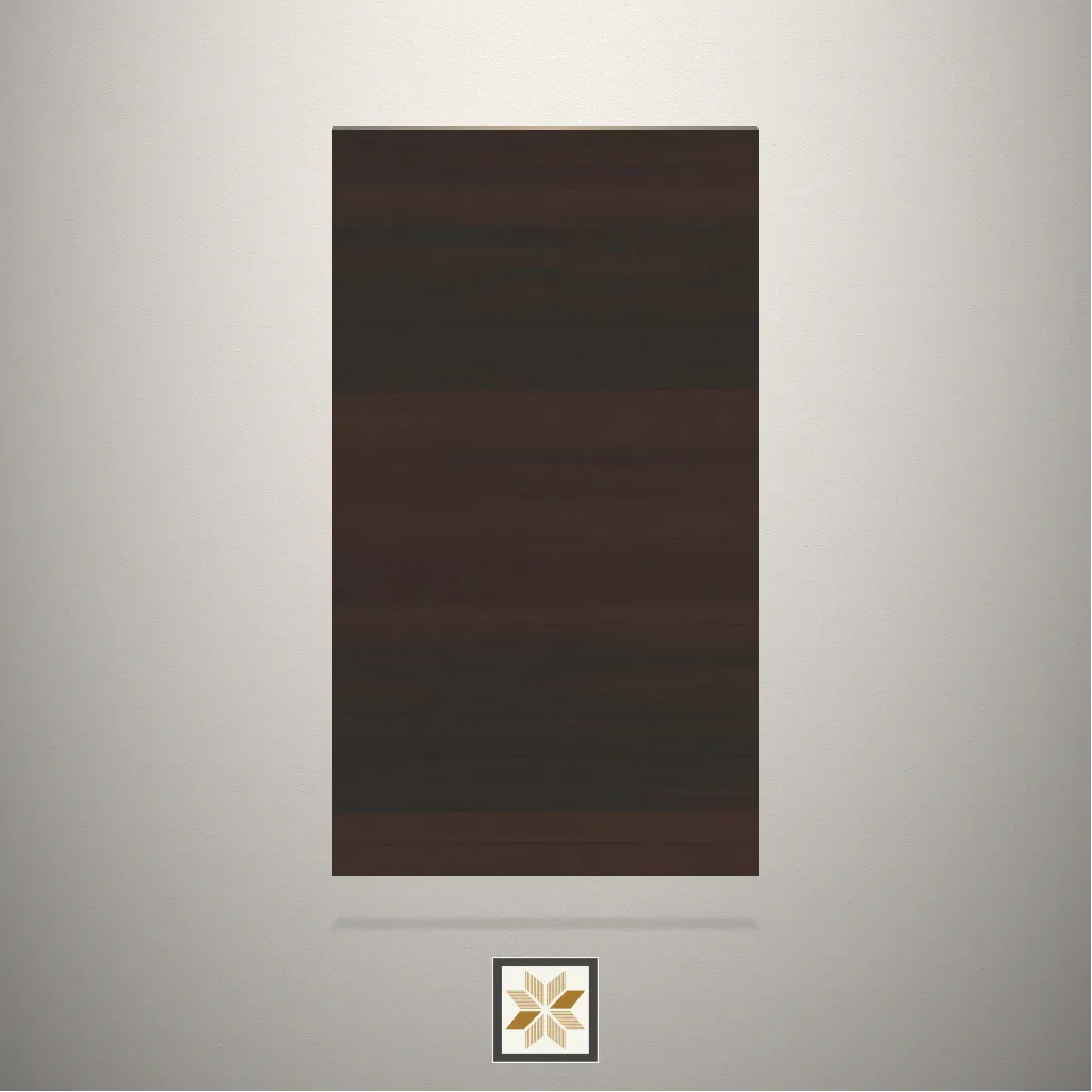 Textured Chic Choco Wooden Brown Laminate (8x4 feet,1 mm): LM-11085