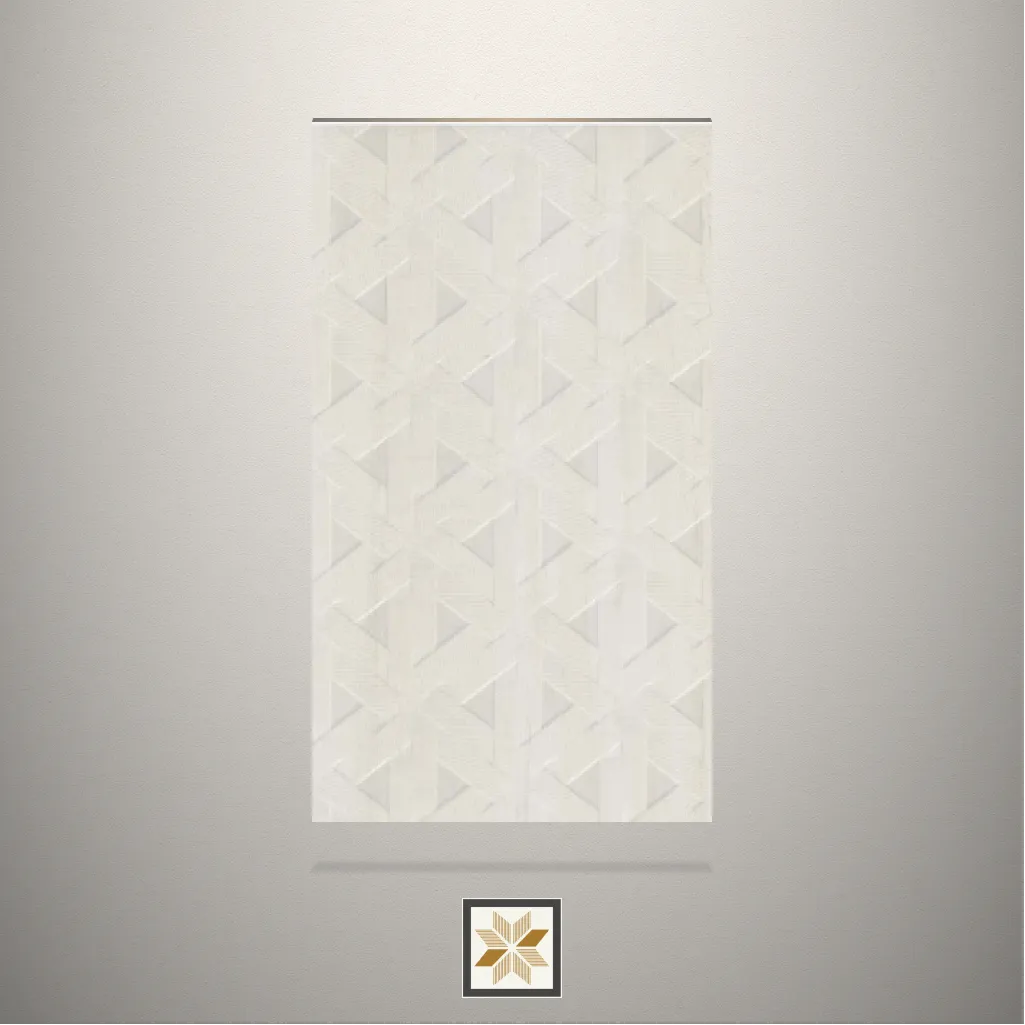 Textured Ice Burg Marble White Laminate (8x4 feet,1 mm): LM-11106