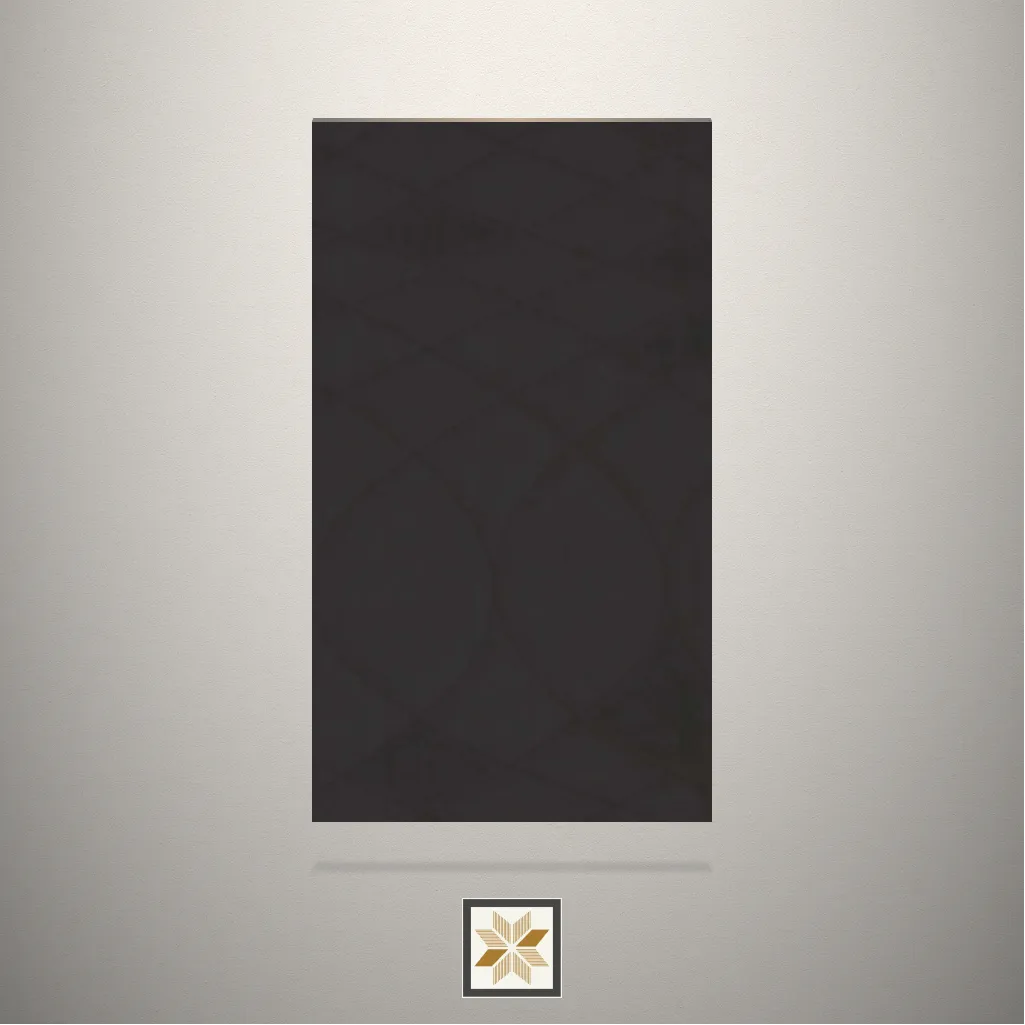 Textured Azure Accent Marble Black Laminate (8x4 feet,1 mm): LM-11147