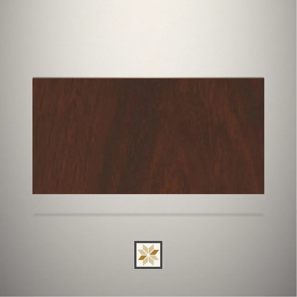Suede Oxford Cherry Wooden Brown Laminate (8x4 feet,1 mm): LM-11149