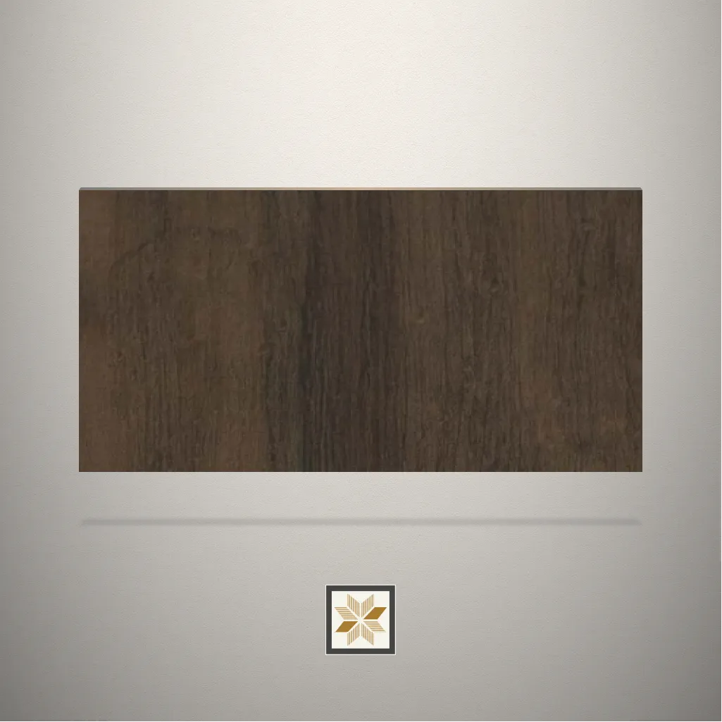 High Gloss Country Oak Wooden Brown Laminate (8x4 feet,1 mm): LM-11164