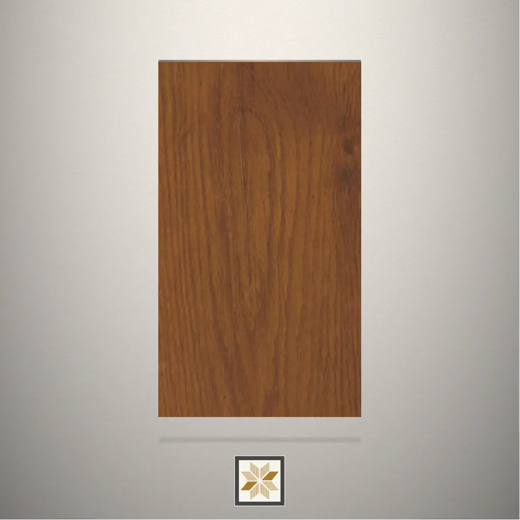 Suede Natural Red Fern Wooden Brown Laminate (8x4 feet,1 mm): LM-11166