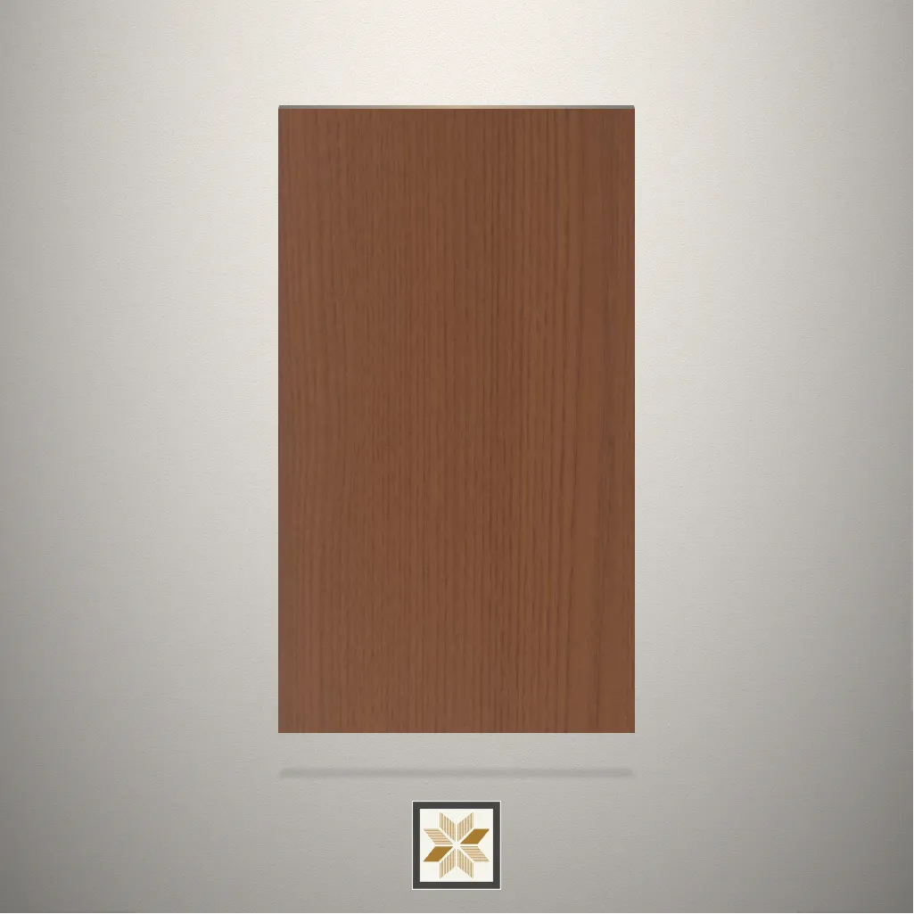 Suede Carapa Wooden Brown Laminate (8x4 feet,1 mm): LM-11172