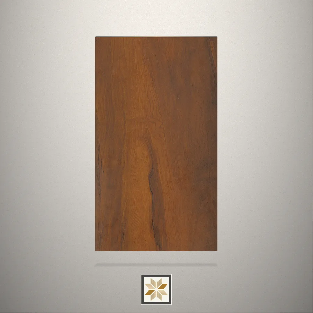 Textured Wooden Brown Laminate (8x4 feet,1 mm): LM-11970