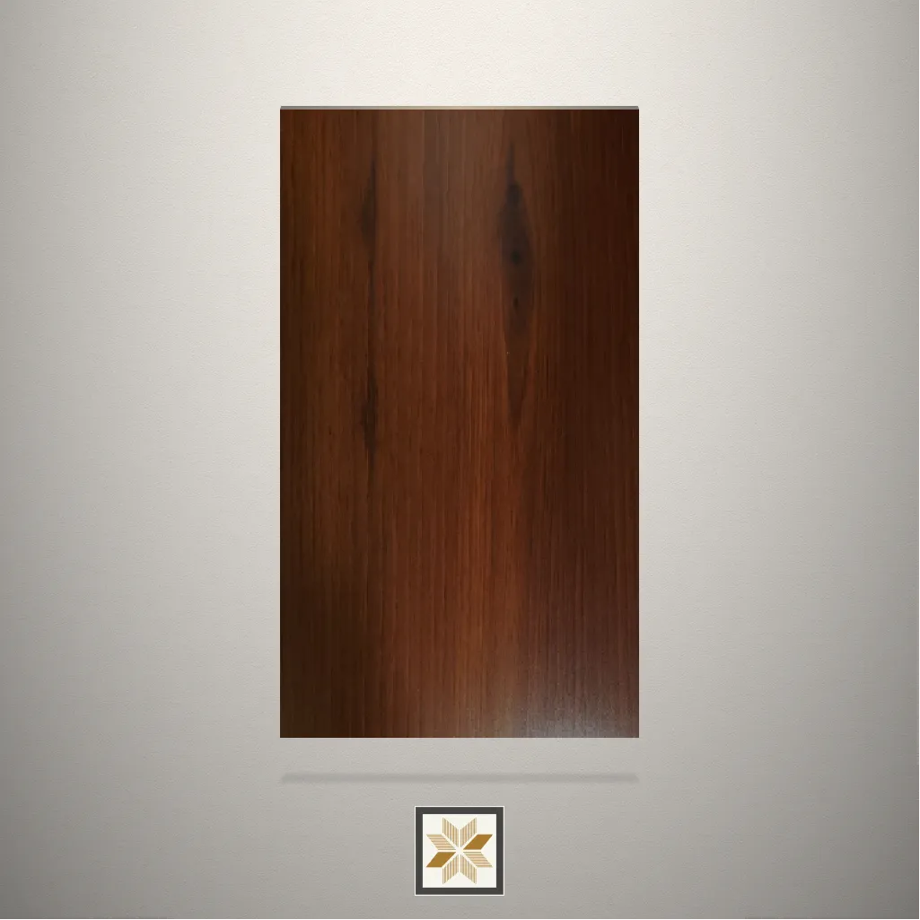 Super Matt Wooden Brown Laminate (8x4 feet,1 mm): LM-11996