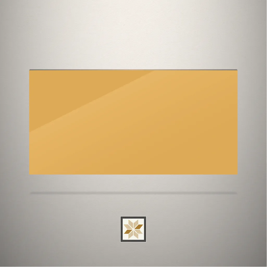 High Gloss P-2 Gold Mirror/Glass Yellow Laminate (8x4 feet,1.5 mm): LM-12793