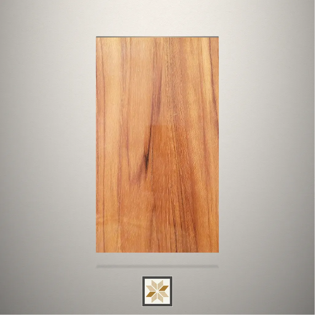 High Gloss Wooden Brown Laminate (8x4 feet,1.5 mm): LM-12800