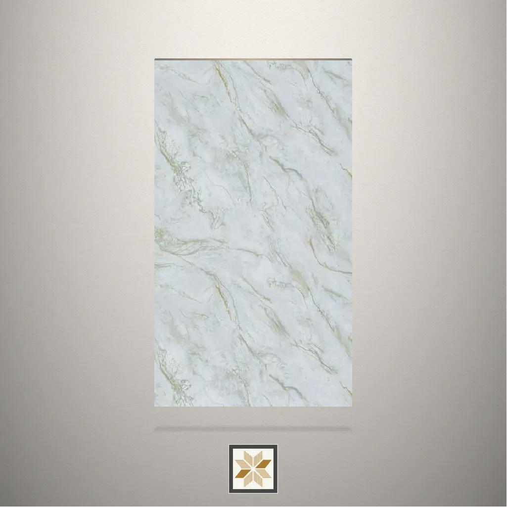 High Gloss Marble Grey Laminate (8x4 feet,1.5 mm): LM-12820