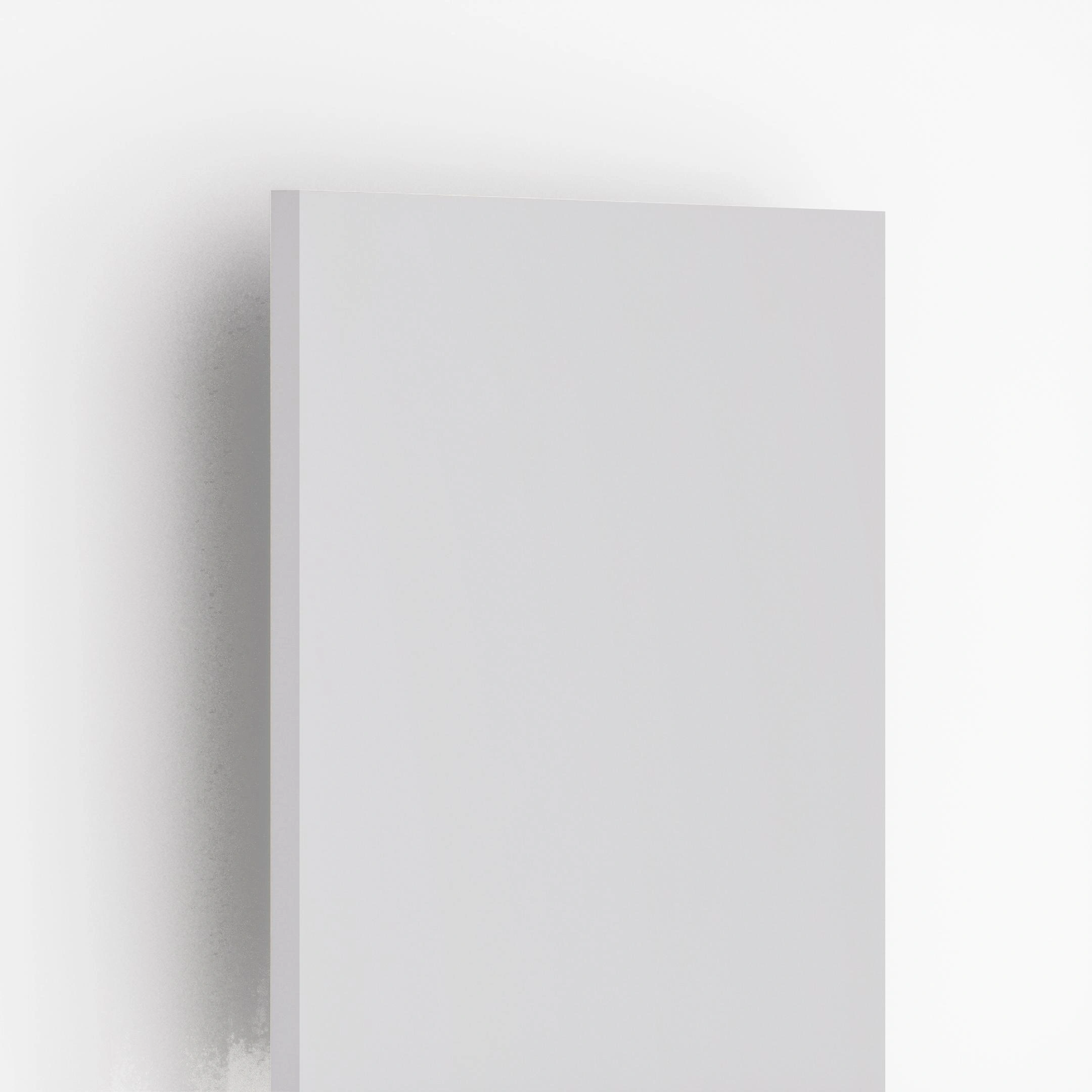 High Gloss Nickel Grey Solid Color Grey Laminate (8x4 feet,1 mm): LM-12824