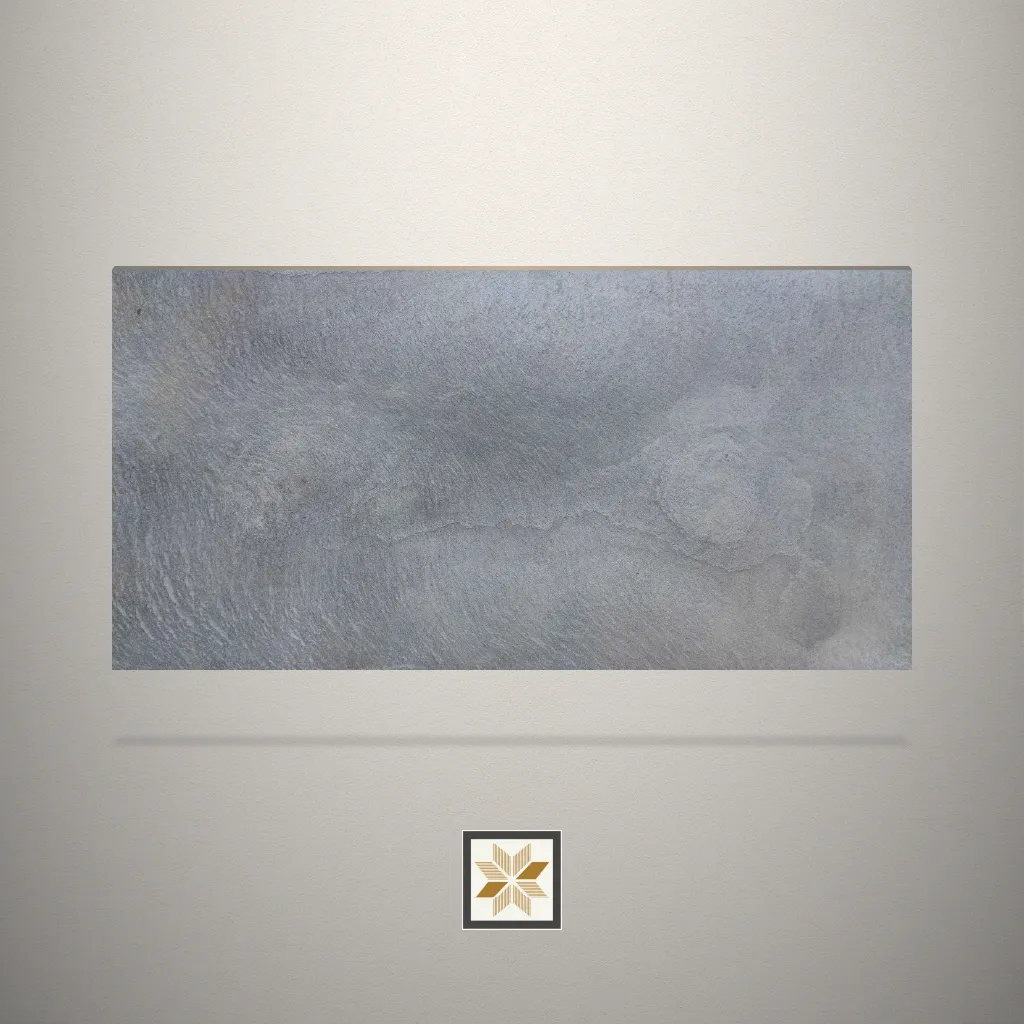 Textured Stone Grey Laminate (8x4 feet,2 mm): LM-12913-C