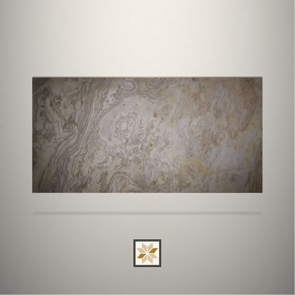 Textured Marble Brown Laminate (10x4 feet,2 mm): LM-12989-B