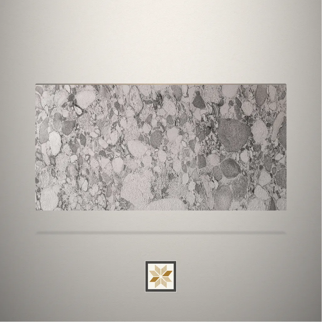 Textured Stone Beige Laminate (8x4 feet,3 mm): LM-12979-C