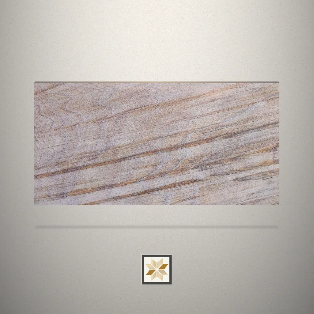 Textured Stone Brown Laminate (8x4 feet,3 mm): LM-12978-C