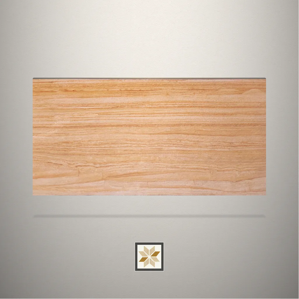 Textured Stone Brown Laminate (10x4 feet,3 mm): LM-12952-B