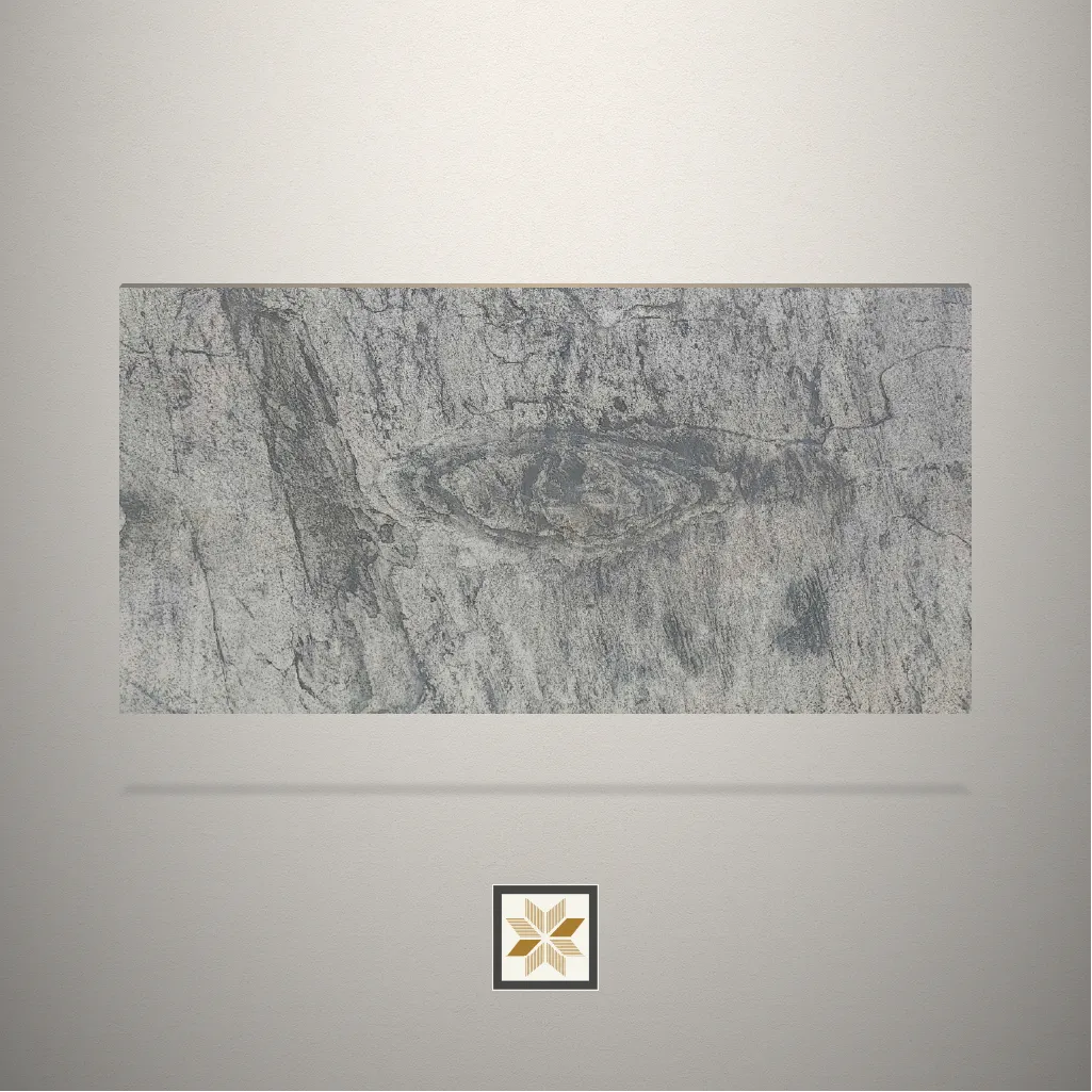 Textured Stone Grey Laminate (8x4 feet,2 mm): LM-12964-C