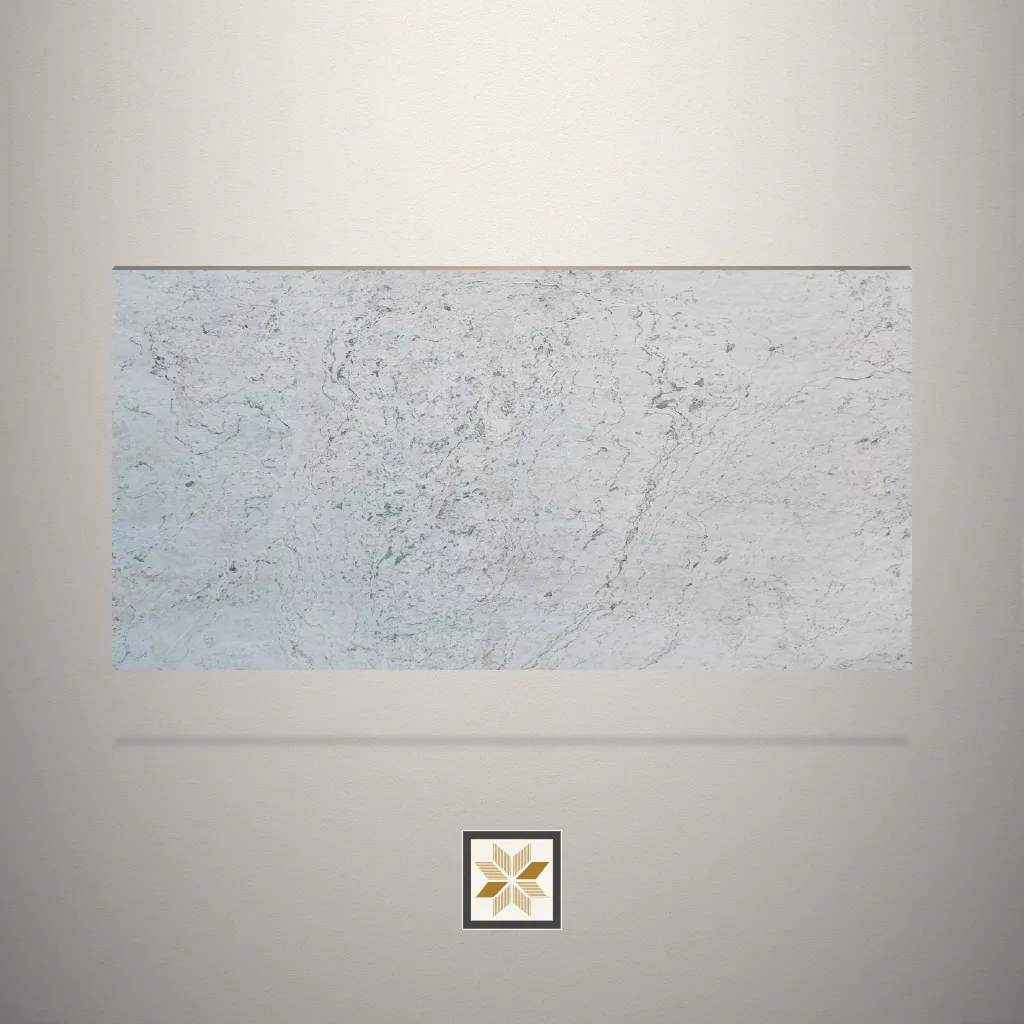 Textured Stone White Laminate (10x4 feet,3 mm): LM-12990-C