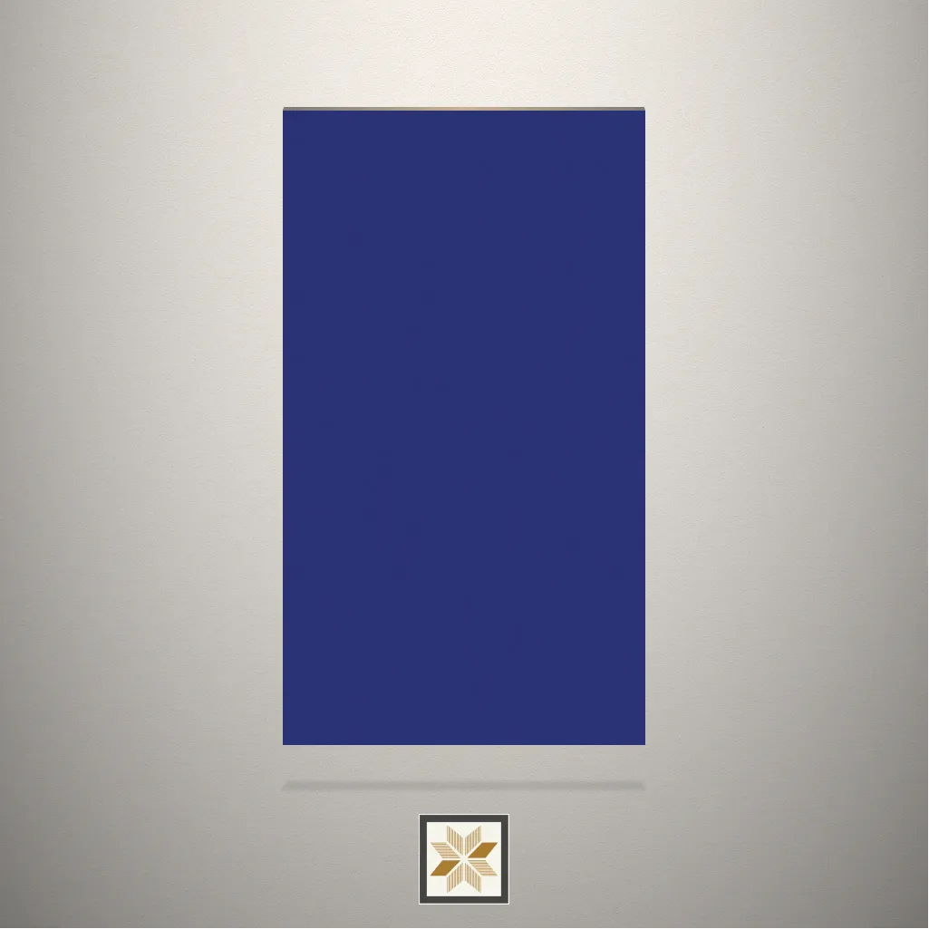 Gloss Lavish Blue Solid Color Blue Laminate (8x4 feet,1 mm): LM-13051