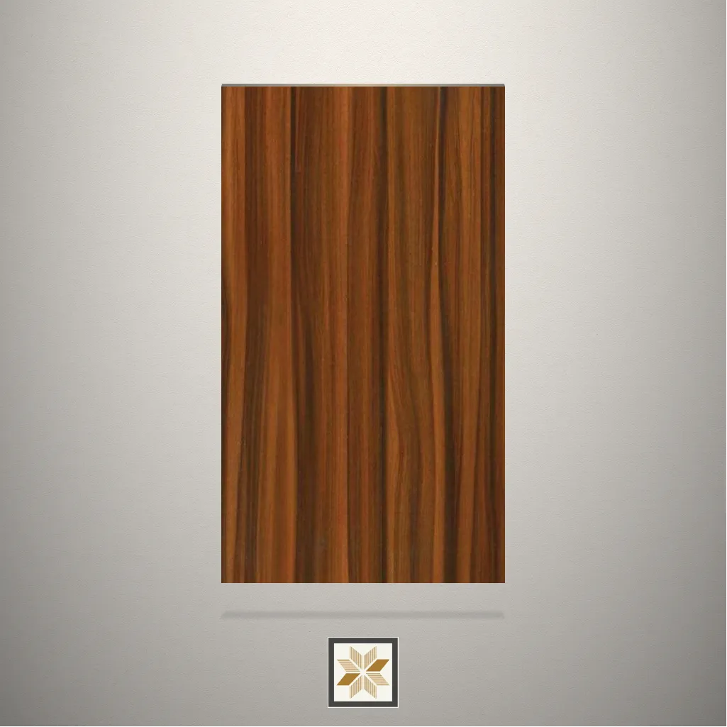 Suede Wharthon Walnut Wooden Brown Laminate (8x4 feet,1 mm): LM-13055