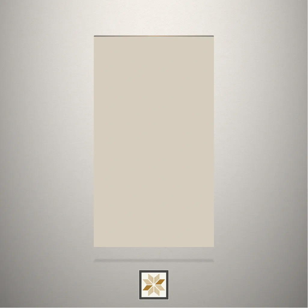 Matt Pabble Stone Solid Color Beige Laminate (8x4 feet,1 mm): LM-13056