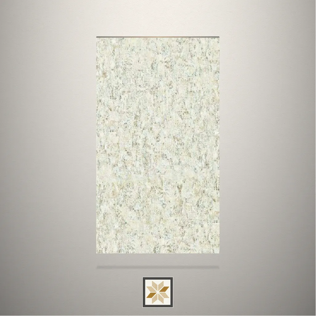Suede Painted Concrete Stone White Laminate (8x4 feet,1 mm): LM-13110