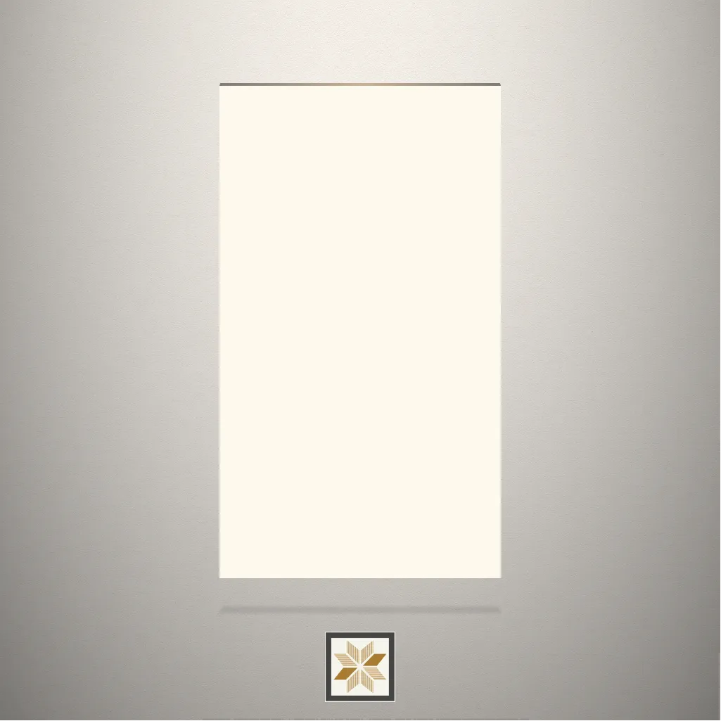 Gloss Frosty White Solid Color White Laminate (8x4 feet,1 mm): LM-13119