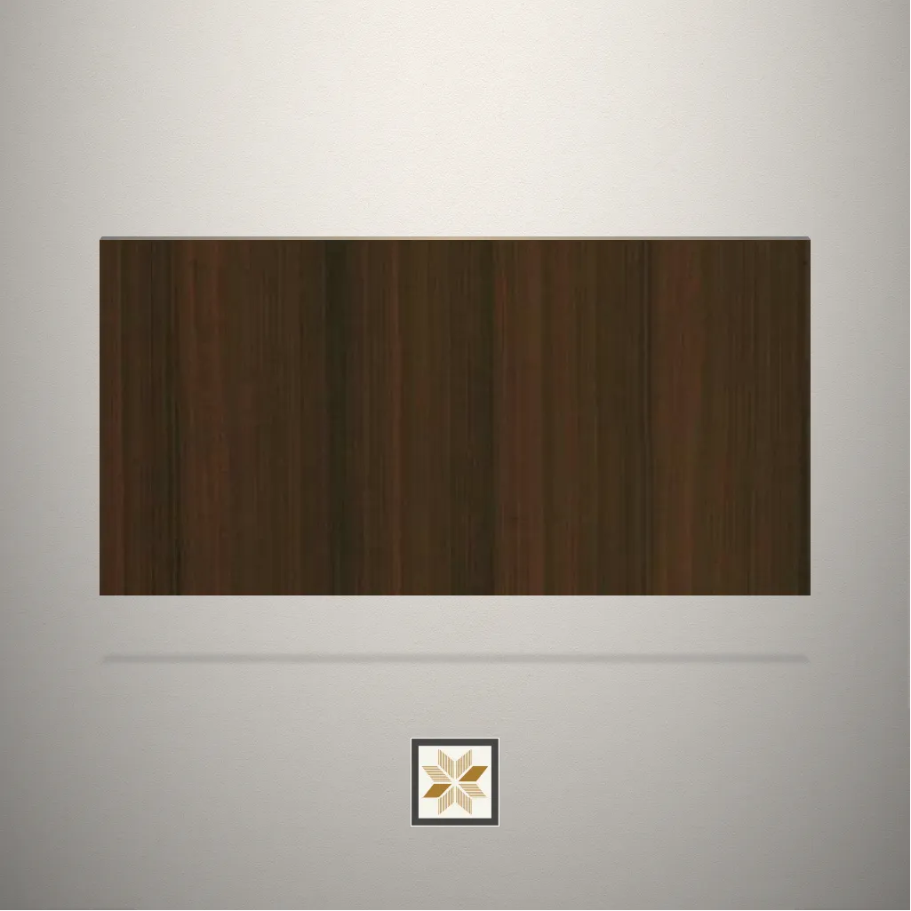 Gloss Wales Walnut Wooden Brown Laminate (8x4 feet,1 mm): LM-13140