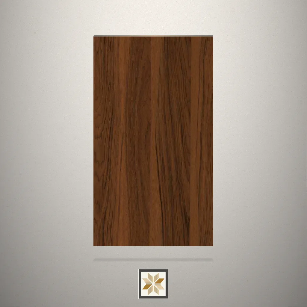 Matt Wattle Juglans Wooden Brown Laminate (8x4 feet,1 mm): LM-13164