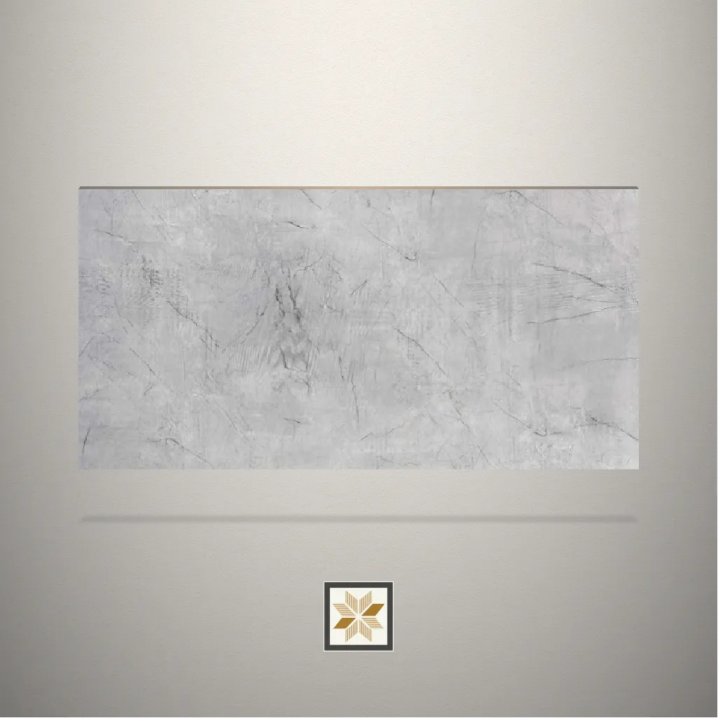 Textured Greek Slate 2 Wooden Grey Laminate (8x4 feet,1 mm): LM-13182