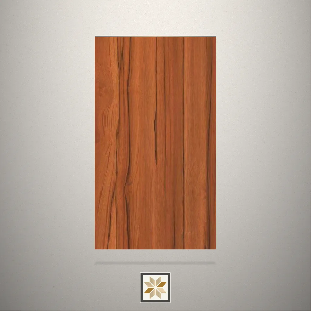 Suede Apple Wood Usa Wooden Brown Laminate (8x4 feet,1 mm): LM-13251