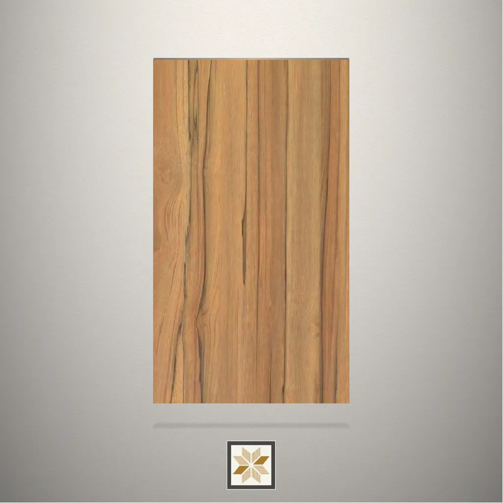 Textured Apple Wood Wooden Brown Laminate (8x4 feet,1 mm): LM-13265