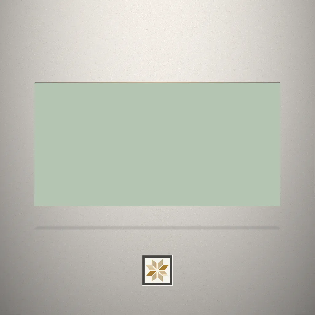 Matt Solid Color Green Laminate (8x4 feet,1 mm): LM-13323