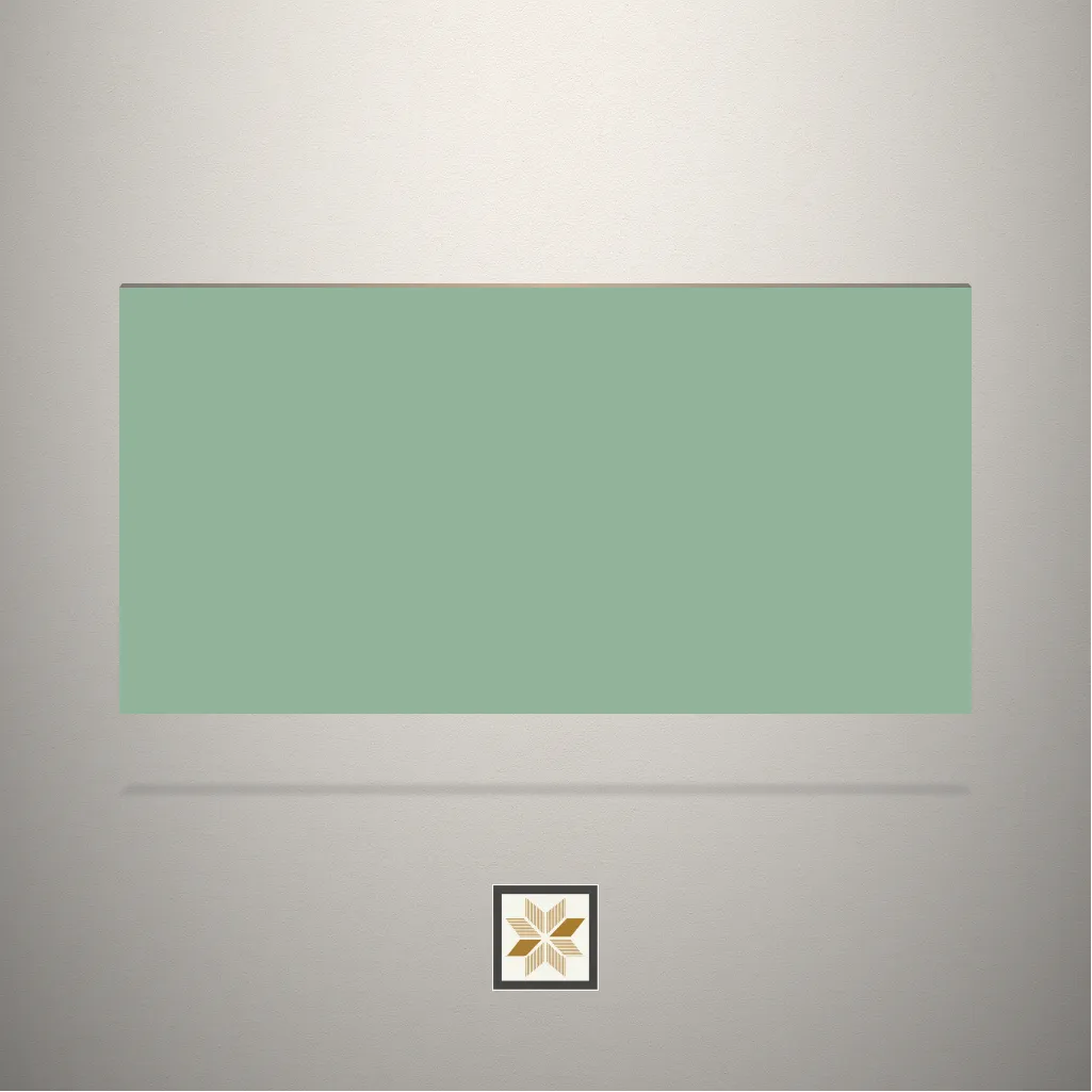 High Gloss Solid Color Green Laminate (8x4 feet,1.5 mm): LM-13608