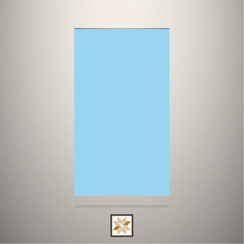 Suede Solid Color Blue Laminate (8x4 feet,1 mm): LM-13702