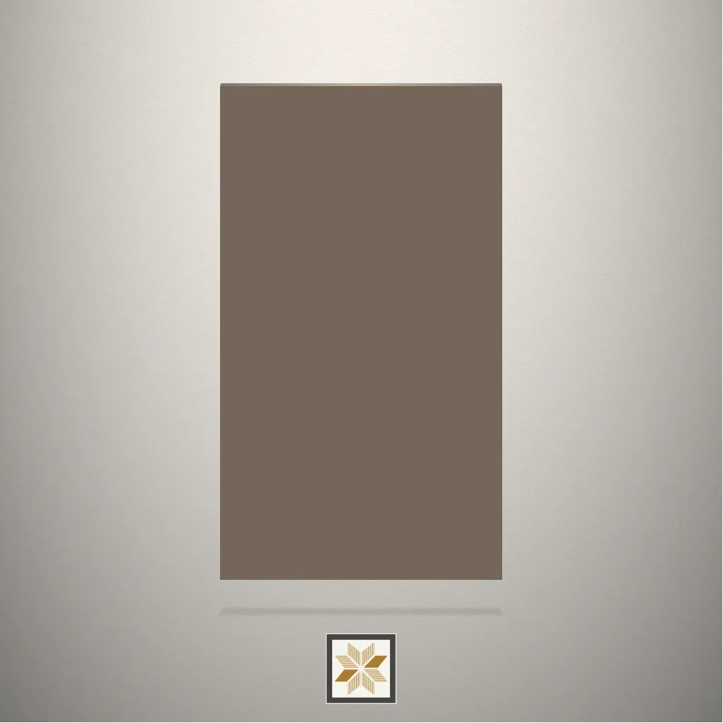 HM Pure Wood Solid Color Brown Laminate (8x4 feet,1 mm): LM-13717